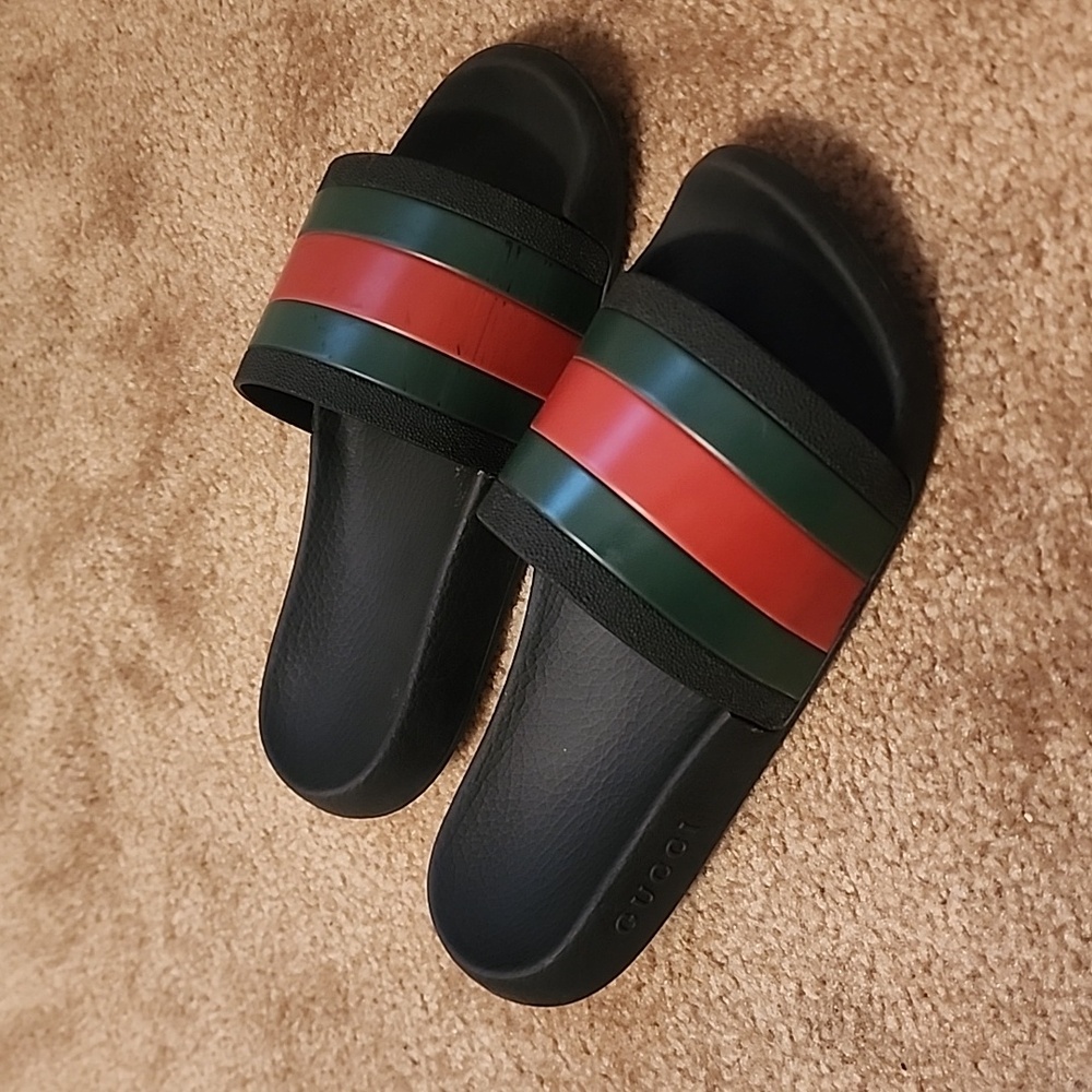 Gucci Slides Red+Green